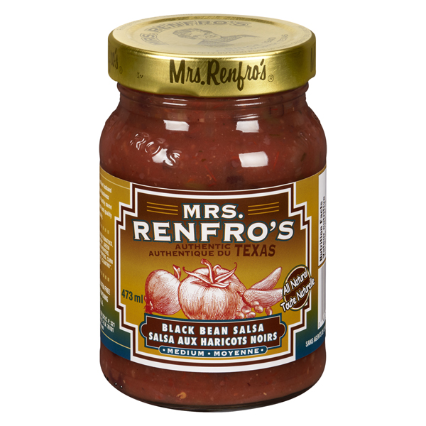 MRS RENFROS SALSA BLACK BEAN