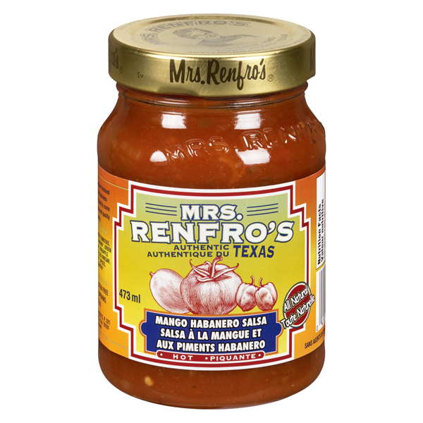 MRS RENFROS SALSA MANGO HABANERO SALSA