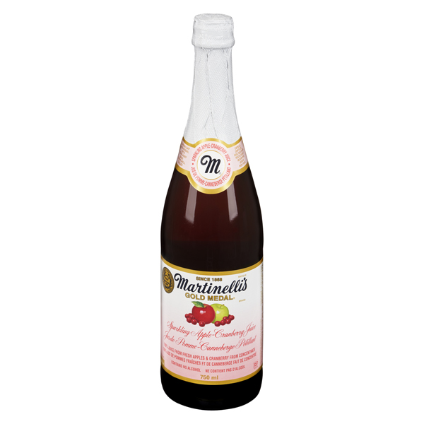MARTINELLIS SPARKLING APPLE CRANBERRY JUICE