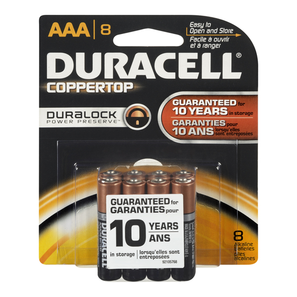 DURACELL BATTERIES AAA