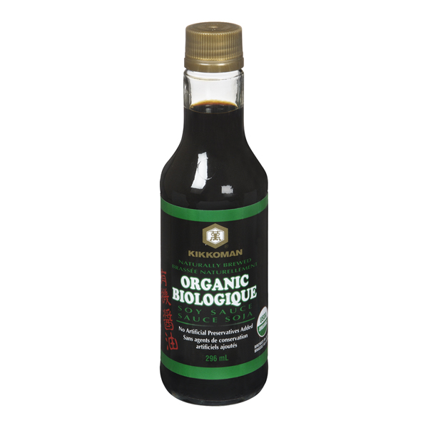 KIKKOMAN NATURALLY BREWED ORGANIC SOY SAUCE