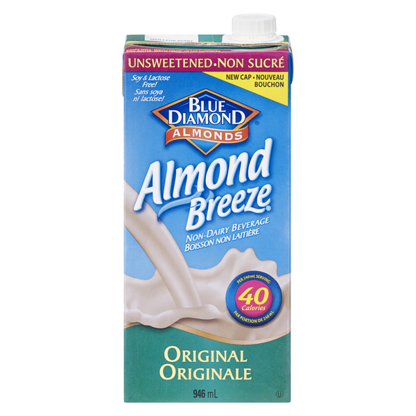 BLUE DIAMOND ALMOND BREEZE ORIGINAL UNSWEETENED