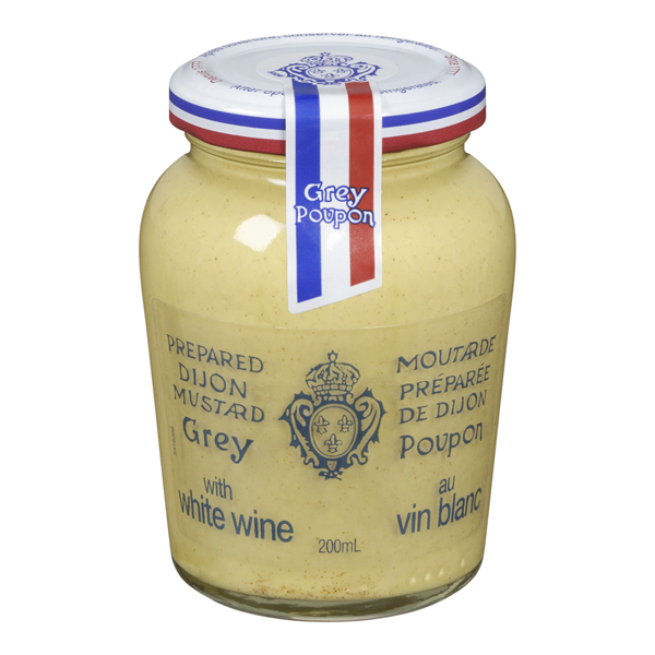 GREY POUPON DIJON MUSTARD WITH WHITE WINE