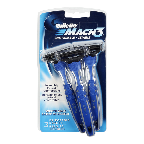 GILLETTE MACH3 DISPOSABLE SMOOTH
