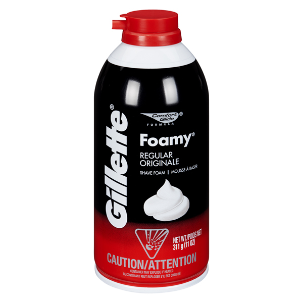 GILLETTE FOAMY REGULAR SHAVE FOAM