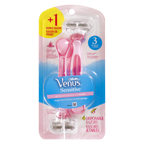 GILLETTE VENUS SENSITIVE DISPOSABLES