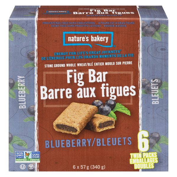 NATURE'S BAKERY FIG BAR BLUEBERRY