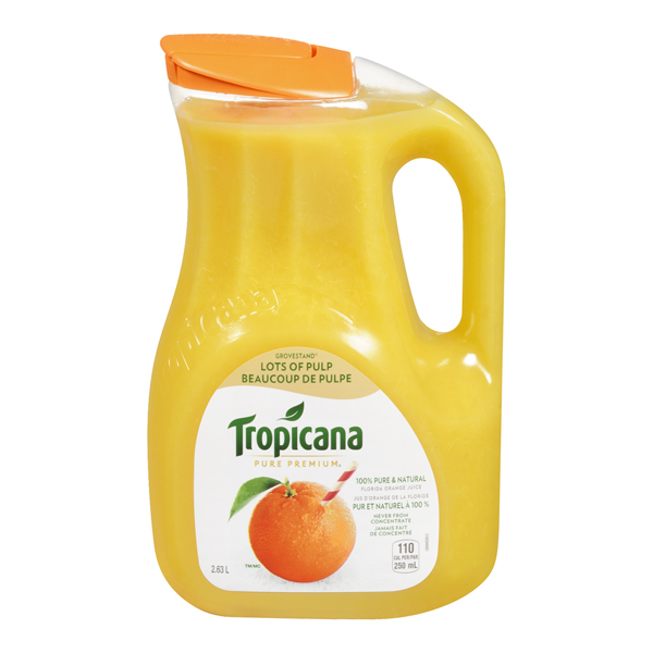 TROPICANA ORANGE JUICE GROVESTAND