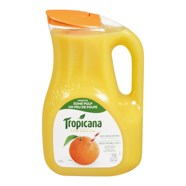 TROPICANA HOMESTYLE ORANGE JUICE W/ PULP