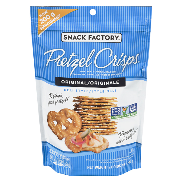 THE SNACK FACTORY PRETZEL CRISPS ORIGINAL