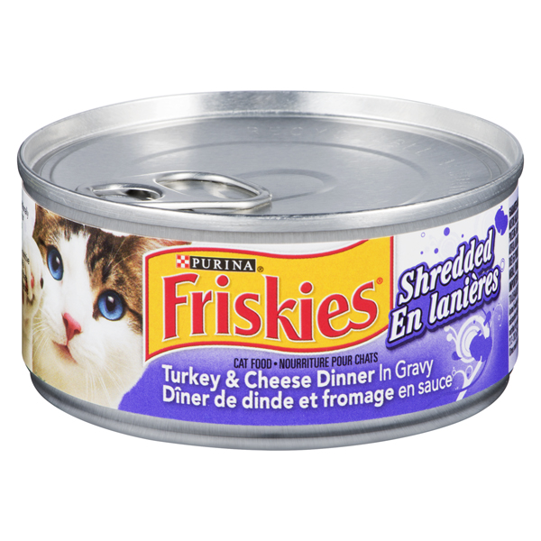FRISKIES SHREDDED TURKEY & CHEESE DINNER
