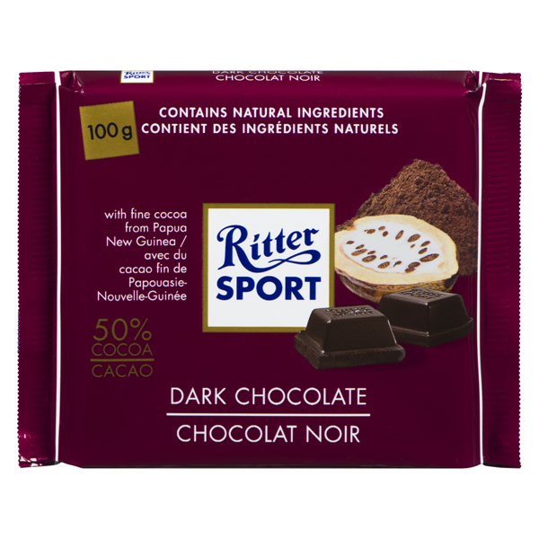 RITTER SPORT DARK CHOCOLATE