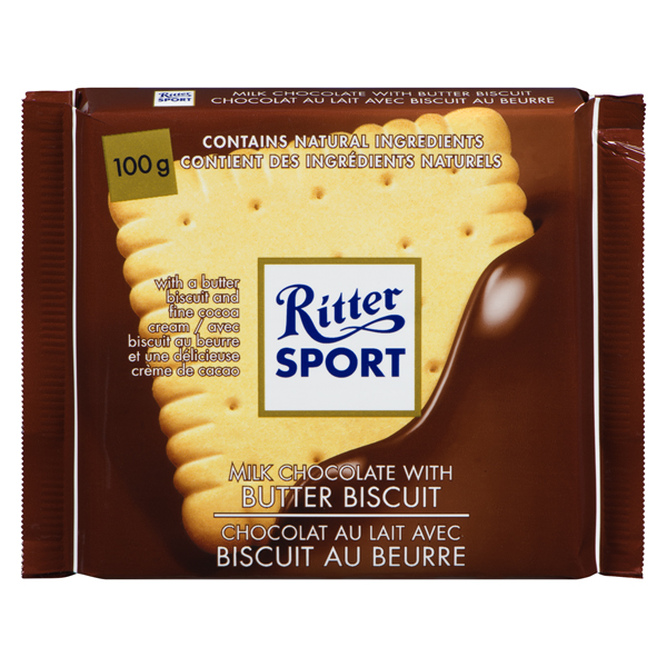 RITTER SPORT BUTTER BISCUIT BAR