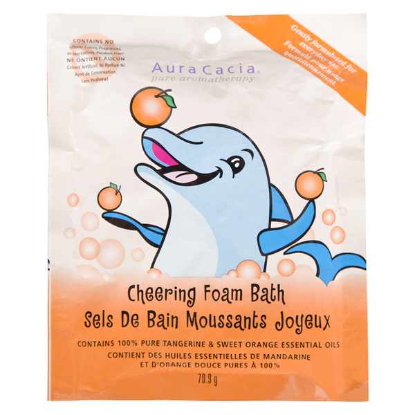 AURA CACIA AROMATHERAPY KIDS CHEERING FOAM BATH
