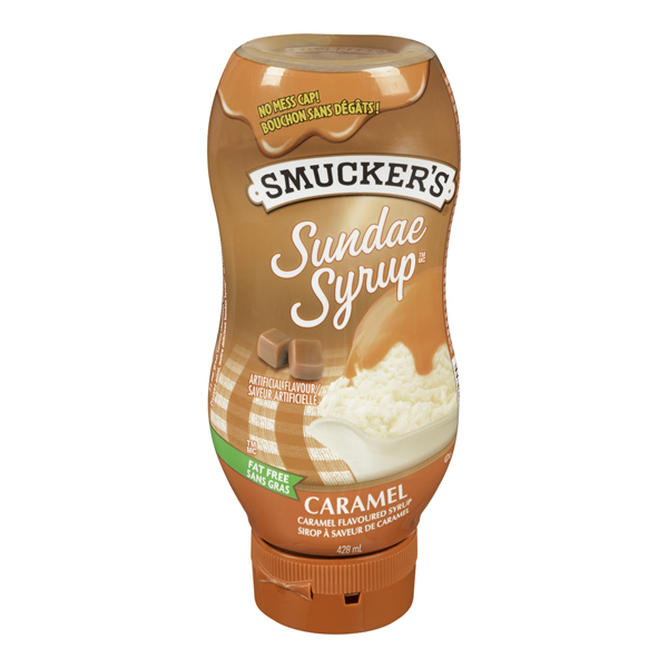 SMUCKERS CARAMEL SUNDAE SYRUP