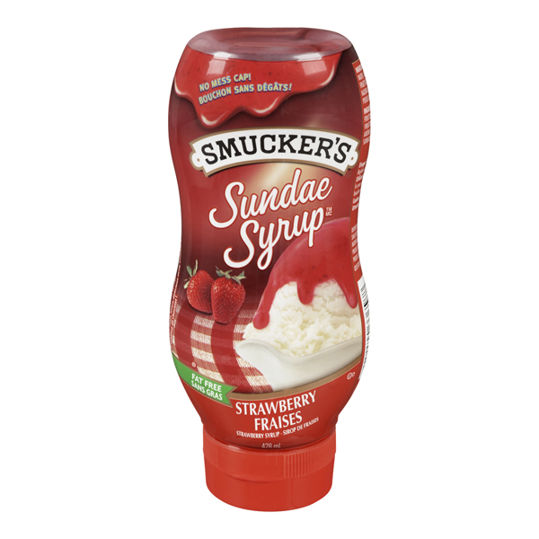 SMUCKERS STRAWBERRY SUNDAE SYRUP