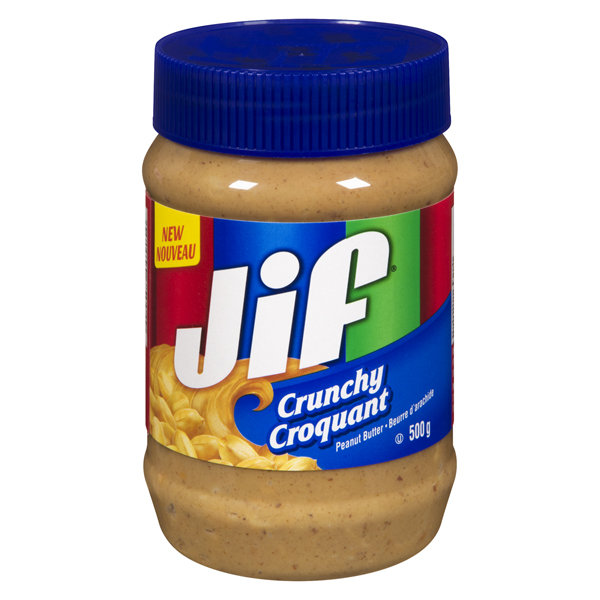 JIF PEANUT BUTTER CRUNCHY