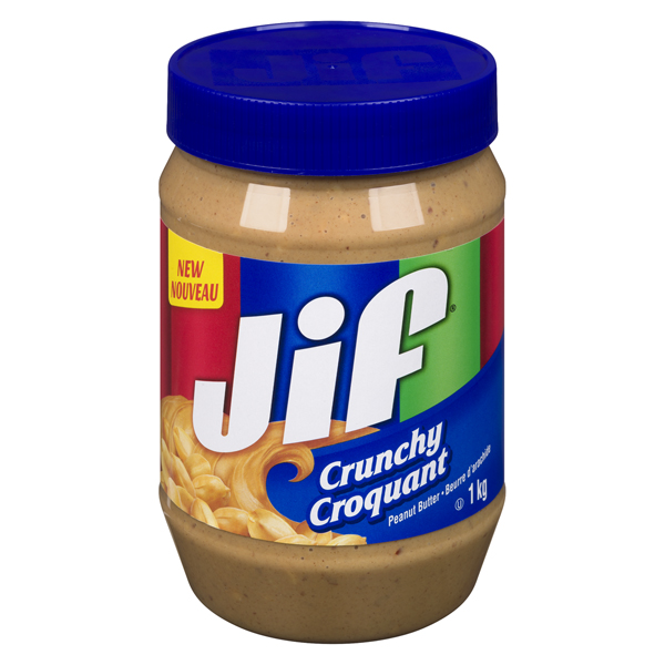 JIF PEANUT BUTTER CRUNCHY