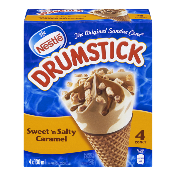 NESTLE DRUMSTICKS SWEET & SALTY CARAMEL