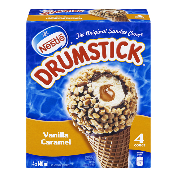 NESTLE DRUMSTICKS VANILLA CARAMEL
