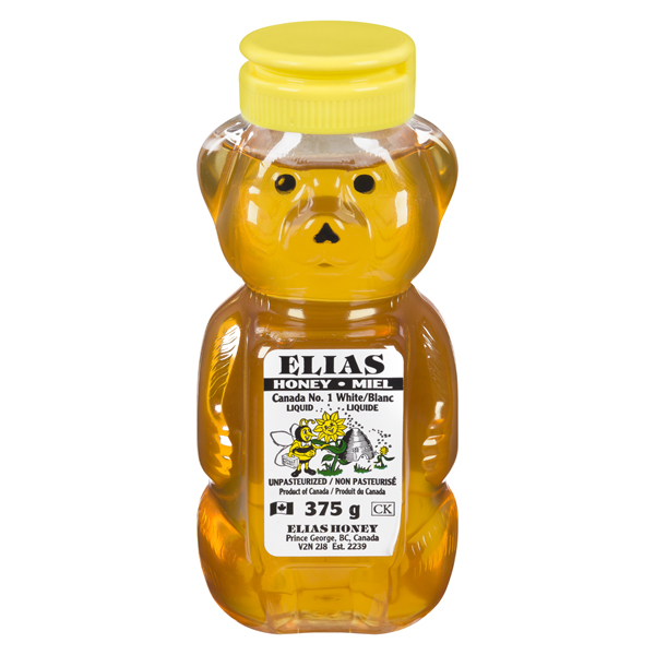 ELIAS HONEY BEAR SHAPED BOTTLE