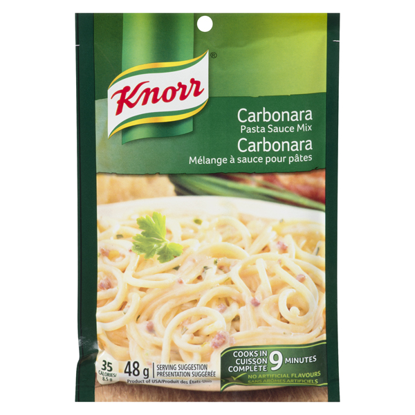 KNORR PASTA SAUCE CARBONARA