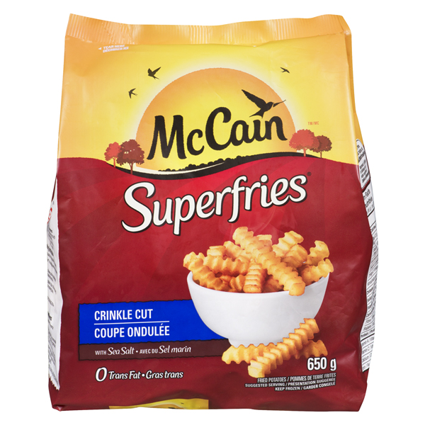 MCCAIN SUPERFRIES CRINKLE CUT