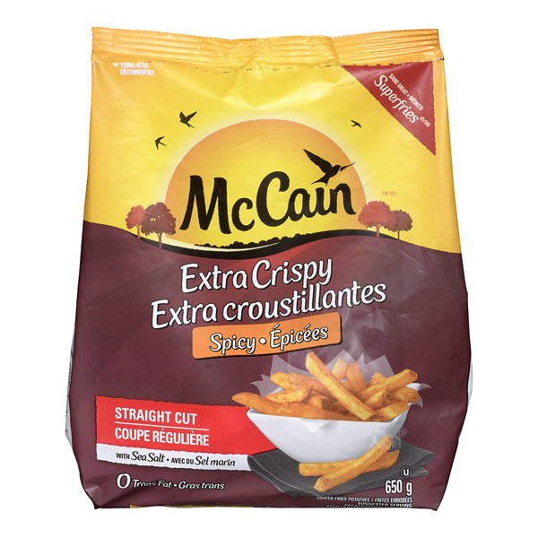 MCCAIN SUPERFRIES EXTRA CRISPY SPICY