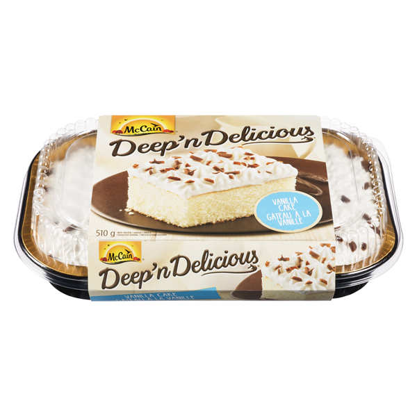 MCCAIN DEEP N DELICIOUS VANILLA CAKE