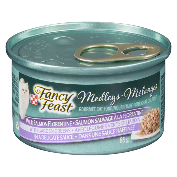PURINA FANCY FEAST ELEGANT MEDLEYS WILD SALMON FLORENTINE