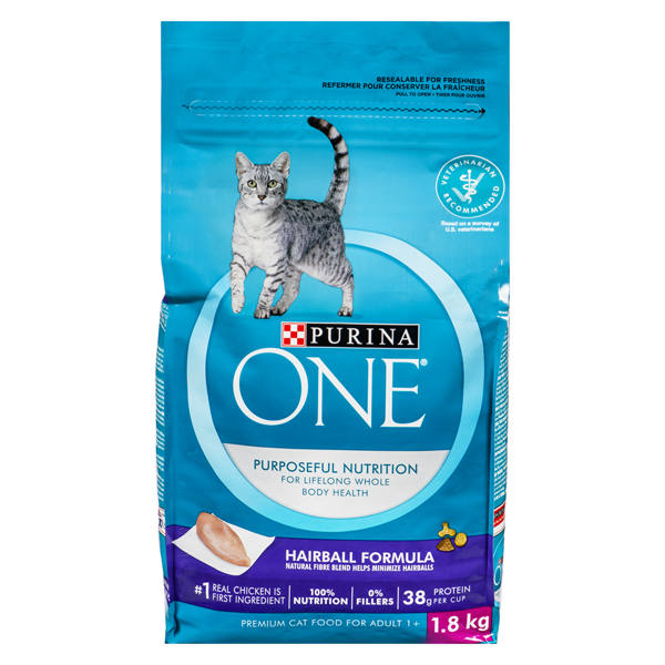PURINA ONE SMART BLEND CAT HAIRBALL CONTROL