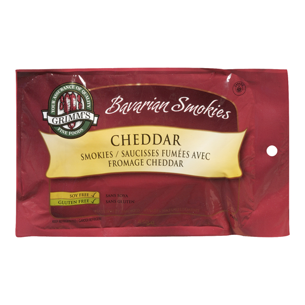 GRIMM'S CHEDDAR BAVARIAN SMOKIES