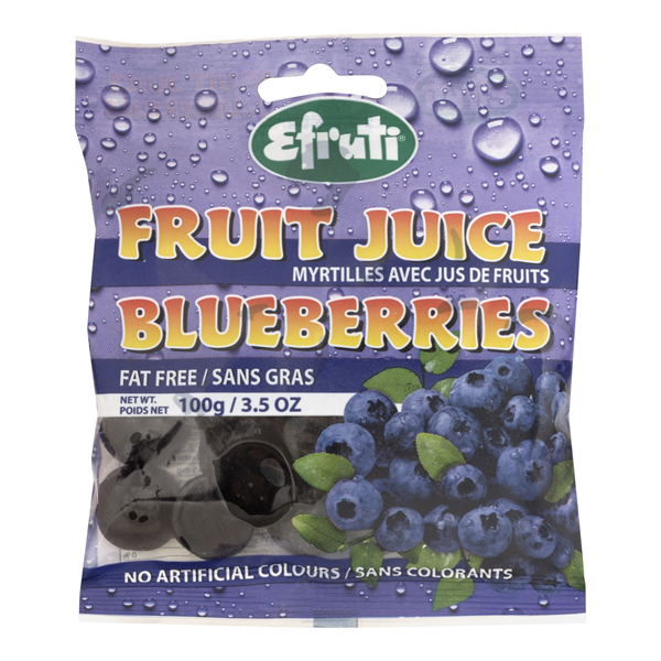 EFRUTI FRUIT JUICE BLUEBERRIES