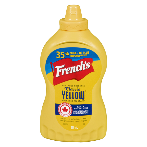 FRENCH'S YELLOW MUSTARD