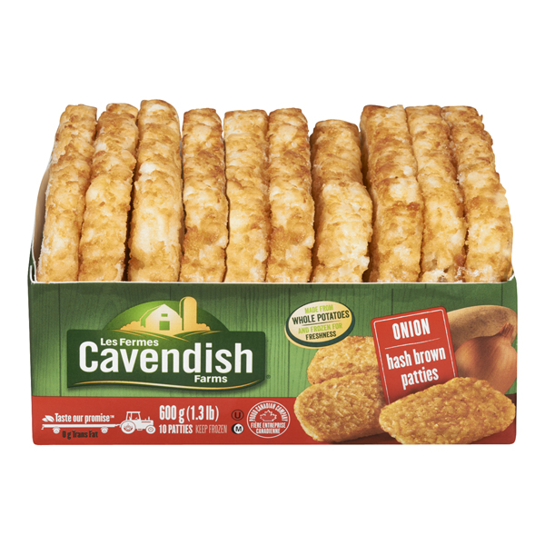 CAVENDISH ONION HASH BROWN PATTIES