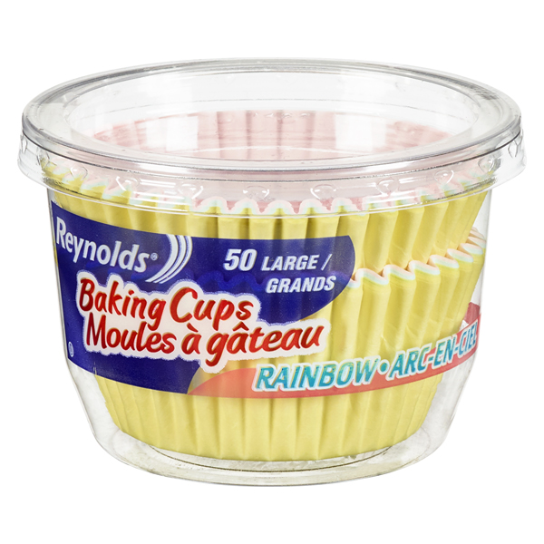REYNOLDS BAKING CUPS RAINBOW LARGE