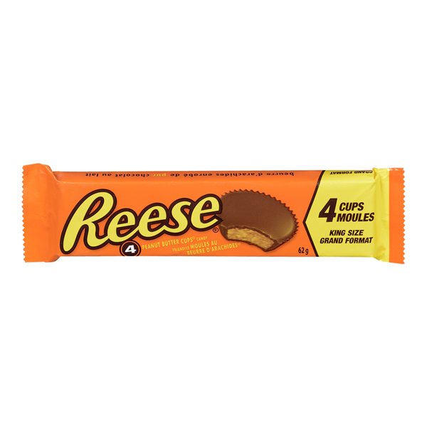 HERSHEY REESE PEANUT BUTTER CUPS KING SIZE