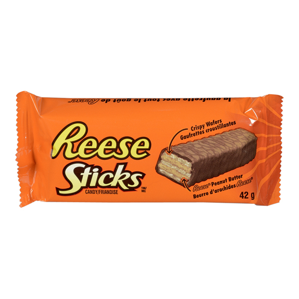 HERSHEY'S REESE STICKS CRISPY WAFERS