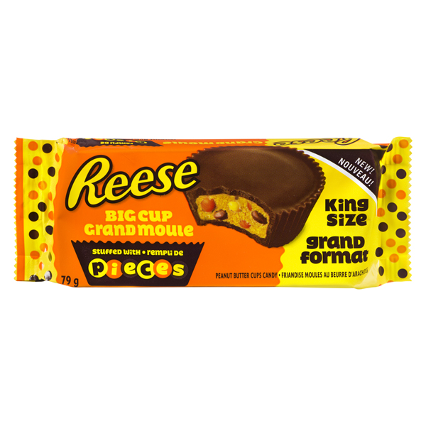 HERSHEY'S REESE BIG CUP STUFFED WITH PIECES KING SIZE