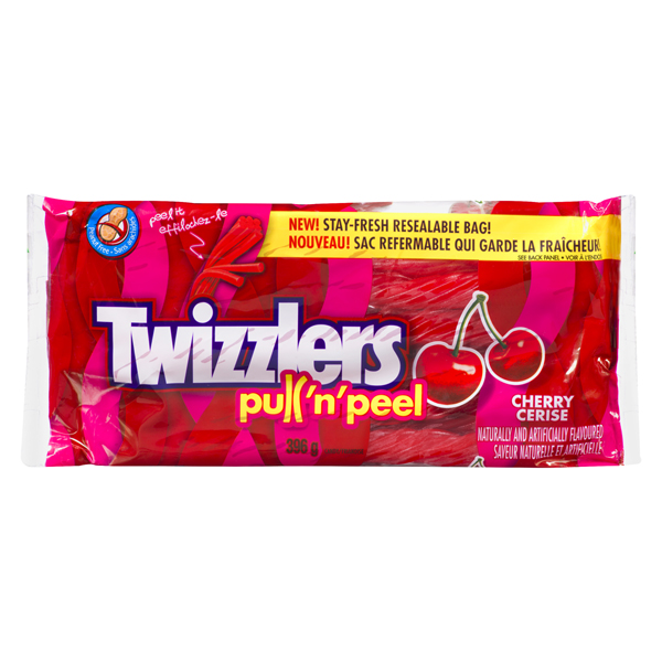 TWIZZLERS PULL N PEEL CHERRY