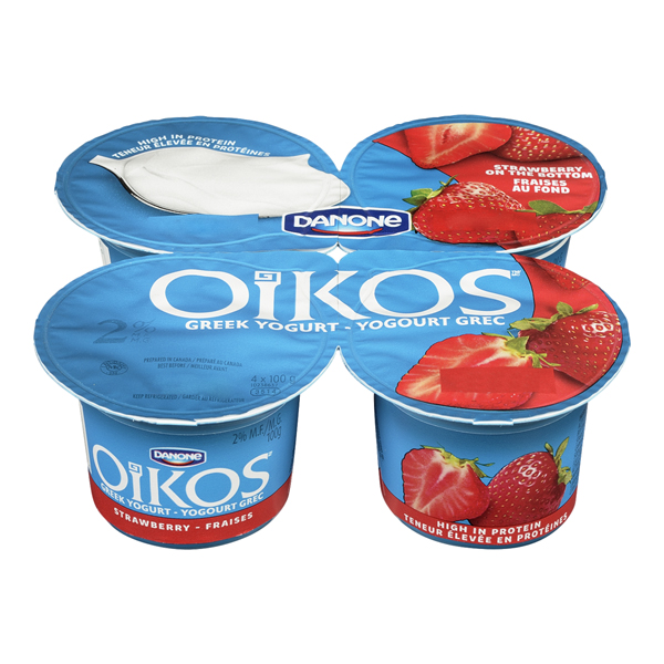 DANONE OIKOS GREEK YOGURT STRAWBERRY