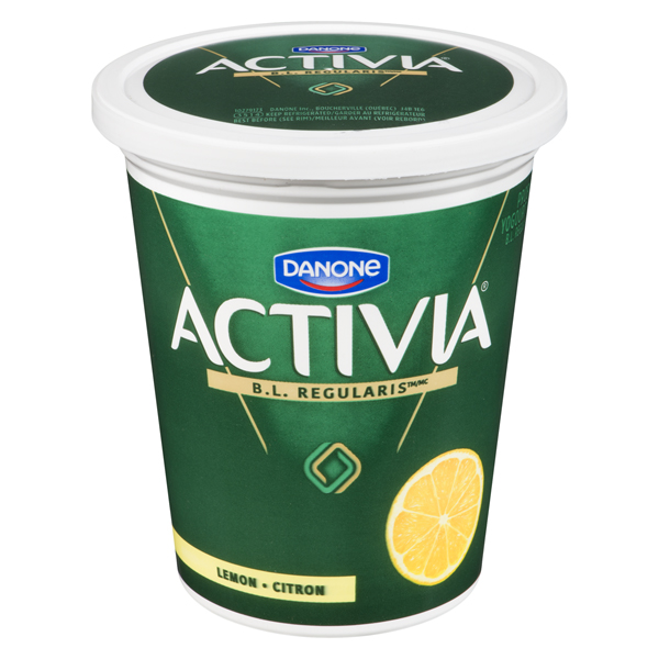 DANONE ACTIVIA LEMON YOGURT