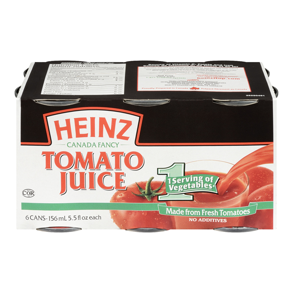 HEINZ TOMATO JUICE W/ PULL TAB