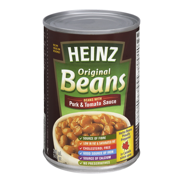 HEINZ BEANS TOMATO SAUCE & PORK