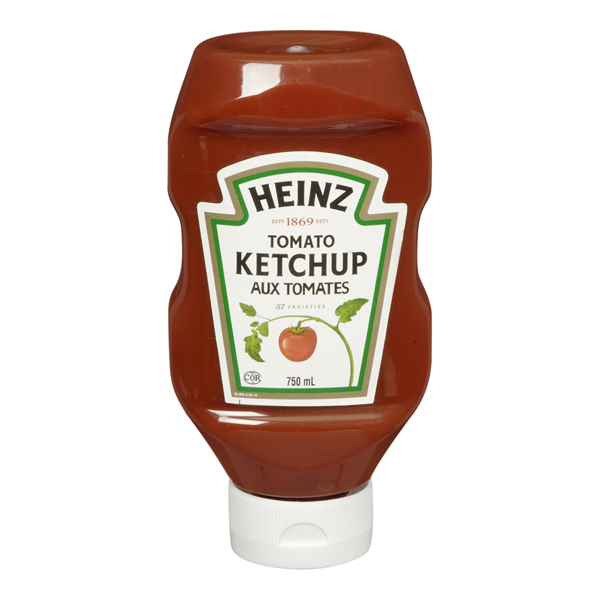 HEINZ KETCHUP UPSIDE DOWN EZ-SQZ