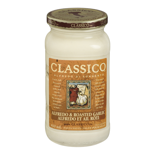 CLASSICO ALFREDO ROASTED GARLIC SAUCE