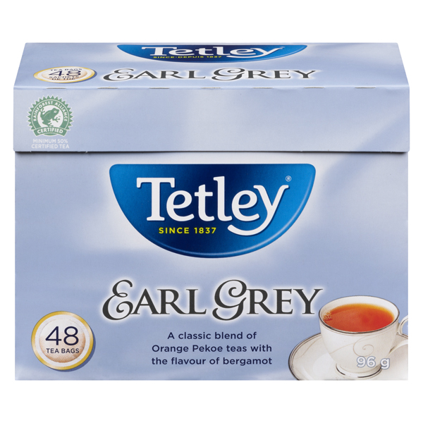 TETLEY EARL GREY TEA BAGS