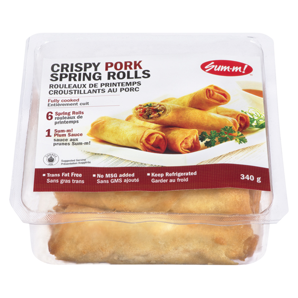 SUM-M PORK CRISPY SPRING ROLLS
