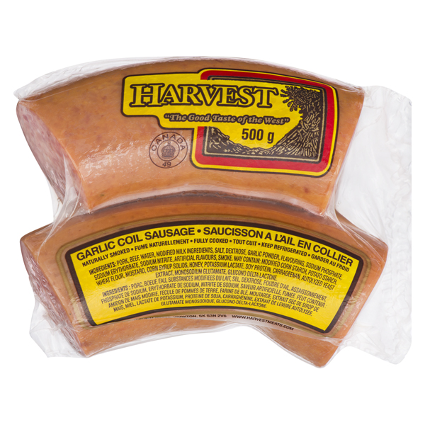 HARVEST GARLIC COIL SAUSAGE