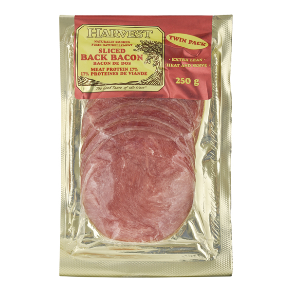 HARVEST SLICED BACK BACON
